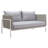 Morriston 58.7'' Outdoor Loveseat