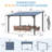 Large Hard Top Lean To Metal Gazebo With Patio Roof-111160132
