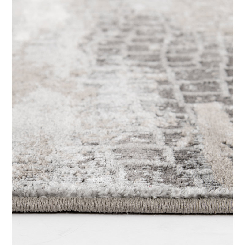 Tapis brun Ebure Designs Allure Malenzi, Rectangle 4 pi 11 po x 7 pi 7 po