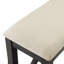 Banc en bois massif Dunblane