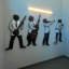 Statue de joueur de guitare Bradynn