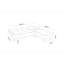 Canapé modulaire d'angle rembourré 88,6 po Sky-1732536106
