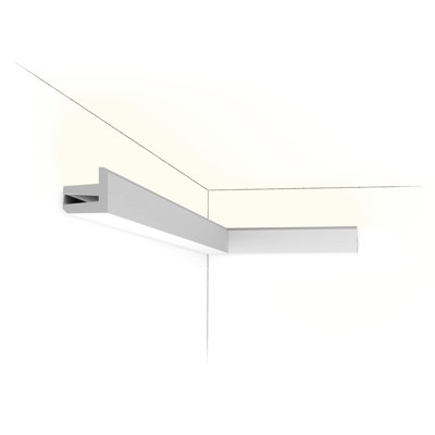 2'' H x 78.75'' W x 2'' D Plastic Crown