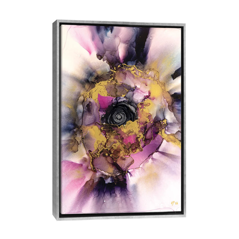 The Daydream by Jamie Pomeranz - Painting, Silver Framed, No Mat, 40" H x 26" W x 1.5" D