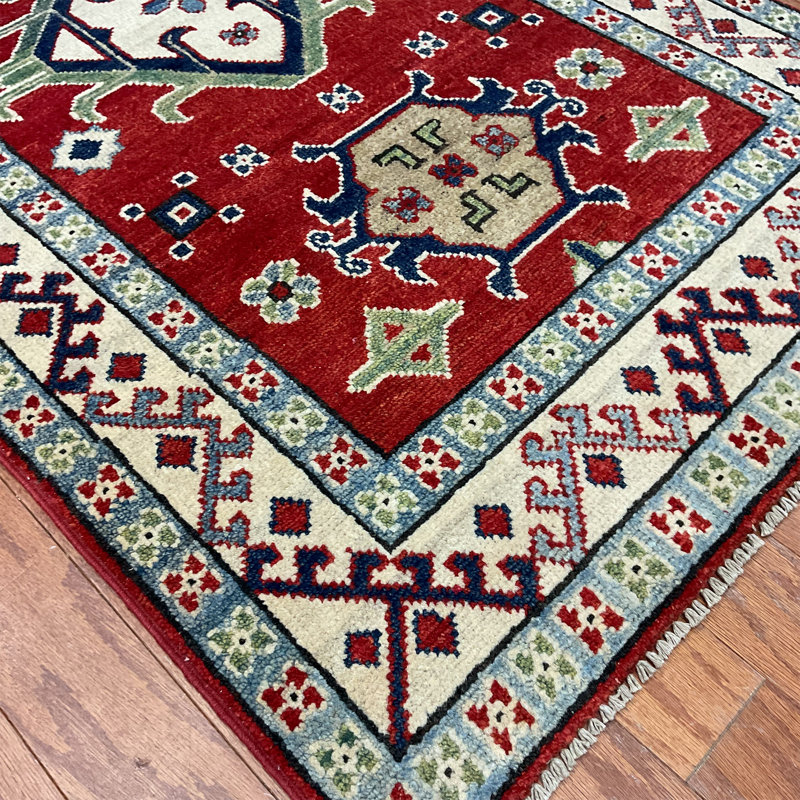 Chemin de table en laine Kazak