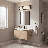 Beacon LED Bathroom Vanity Light in Warm Brass-394040036