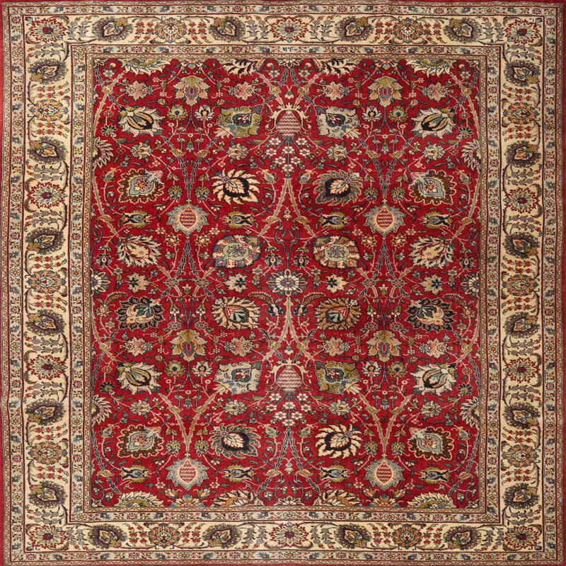 Oriental Indoor Rug, Square 5'