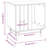 Dog House Solid Pine Wood Durable-693889752-693889756