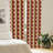 Fall Leaves Floral Semi-Sheer Rod Pocket Curtain Panels-45971591