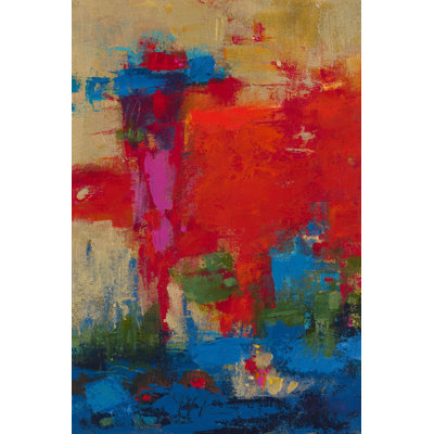 Totem 1 Piece Wrapped Canvas Painting