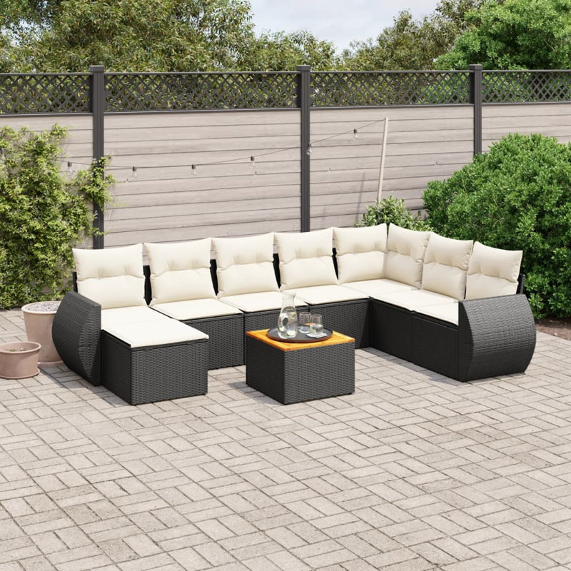 Ensemble de canapé de jardin Vidaxl