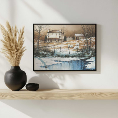 Just Grazing by John Rossini Art Print