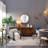 Round wall mirror