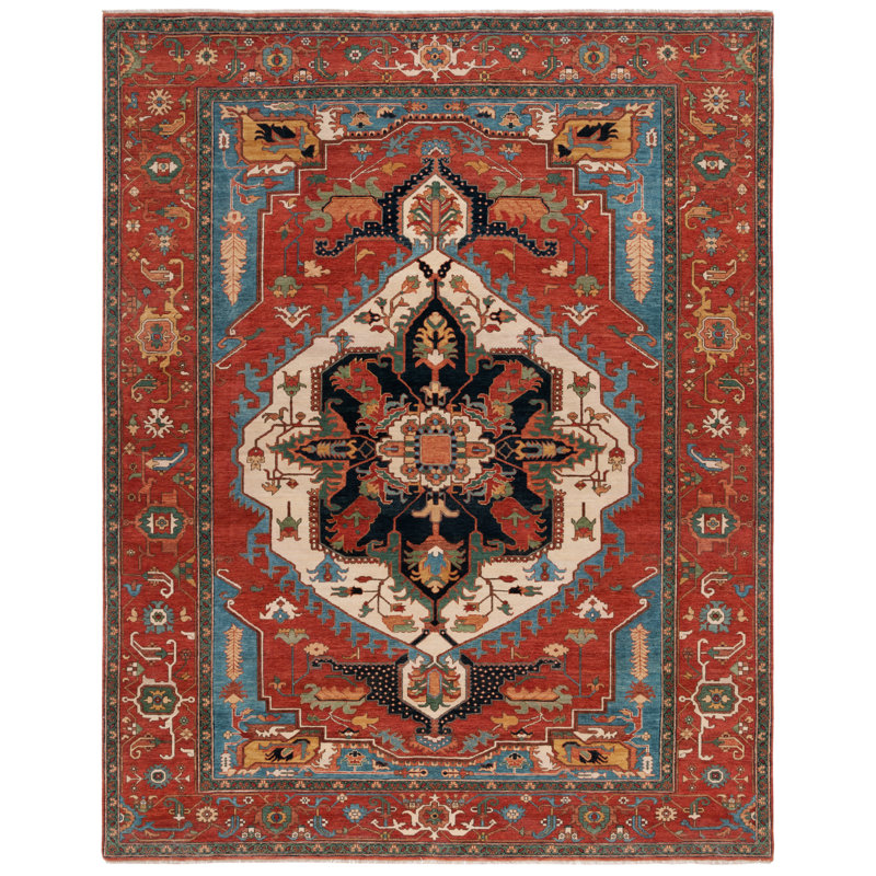 Ralph Lauren Gawsworth Wool, Cotton Oriental Rug, Rectangle 8' x 10'