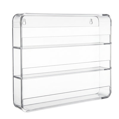 3-Tier Acrylic Wall Nail Polish Rack
