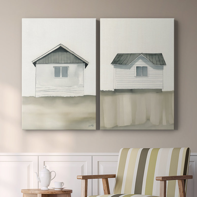 LANDSCAPES Series LXX-Premium Gallery Wrapped Canvas -Ready to Hang, 60" H x 80" W