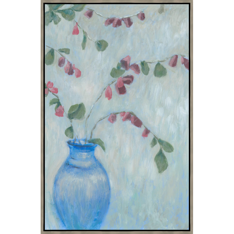 Blue Vase Painting by Victor Ryan