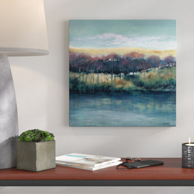 Pastel Past by Lydia Ben-Natan - Print on Canvas
