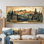 «Giovonie Mountain Treescape Mountain Layers II», art mural montagnes