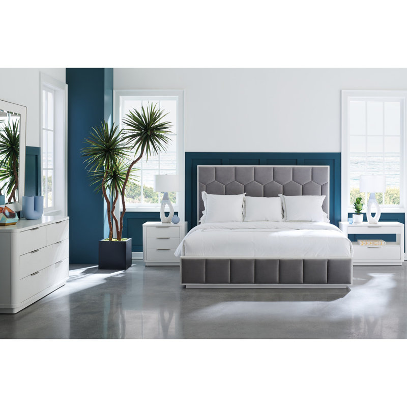 2 - Drawer Solid Wood Nightstand