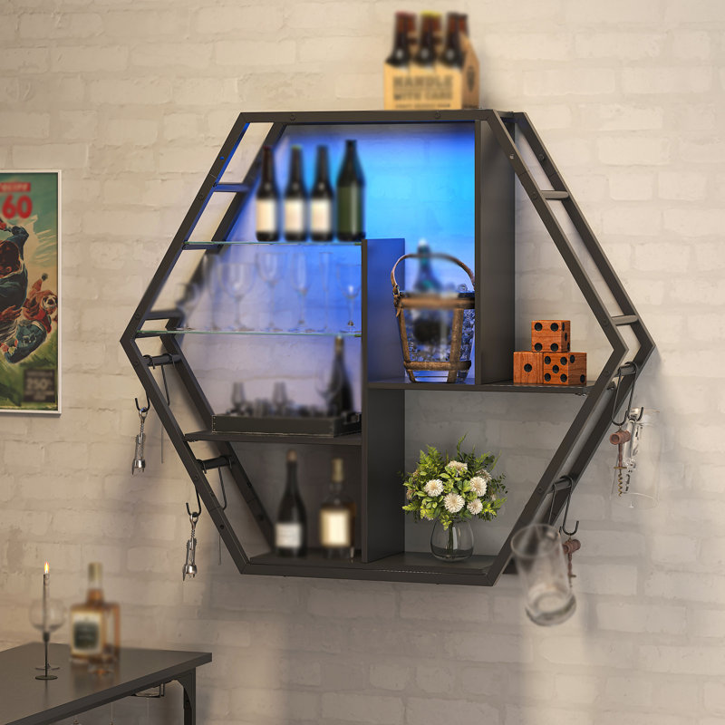 Bracket Shelf, Black