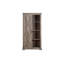 Grande armoire de rangement rustique avec portes de grange et tablettes réglables pour l'organisation de la cuisine et de la maison-368083835