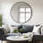 Black 30 Inch Round Bathroom Mirror, Metal Frame Vanity Mirror for Over Sink, Modern Wall Mirror for Entryway and Living Room-1673250509-1640202671