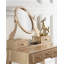 Ensemble coiffeuse et tabouret en bois-53703658