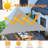 1' x 1' 3" Triangle Shade Sail-100556442-93564407