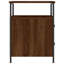 Dura 44cm W Iron Bedside Table-109785346