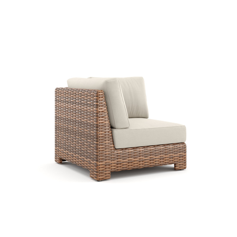 Nico Outdoor Corner Wedge Lounge Chair