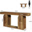Table de couloir pratique, console, table de canapé