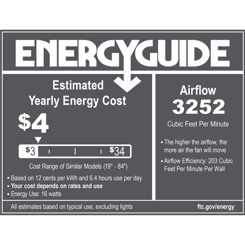 Visual Comfort Fan Plank Smart 52 Hugger Indoor Ceiling Fan with Natural Honey blades and Handheld Remote, Matte White