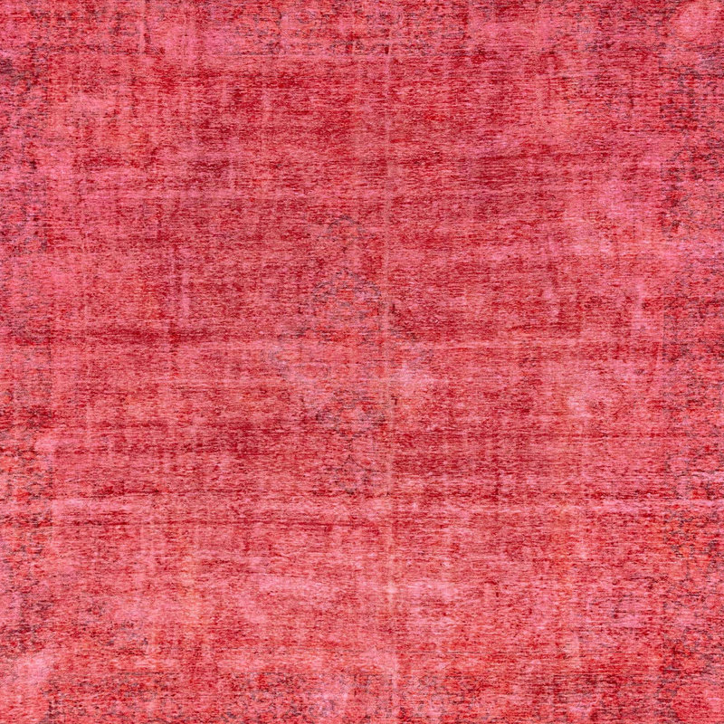 Abstract Indoor Rug, Square 5'