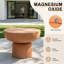Table d'appoint ronde orange