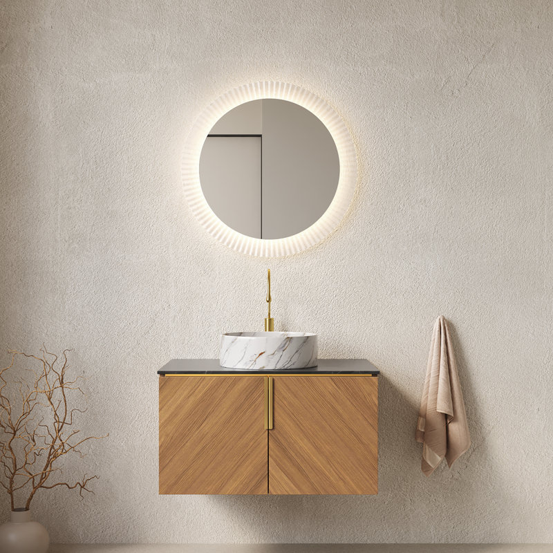 Meuble-lavabo 30 po avec lavabo et armoire de rangement