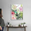 Art mural sur toile Hibiscus & Hummingbird II-481742912-481742919