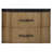 2 Drawer Nightstand (Stone Top)
