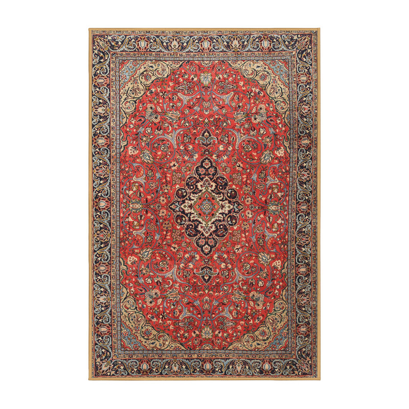Catey Oriental Indoor Rug, Rectangle 7' x 10'