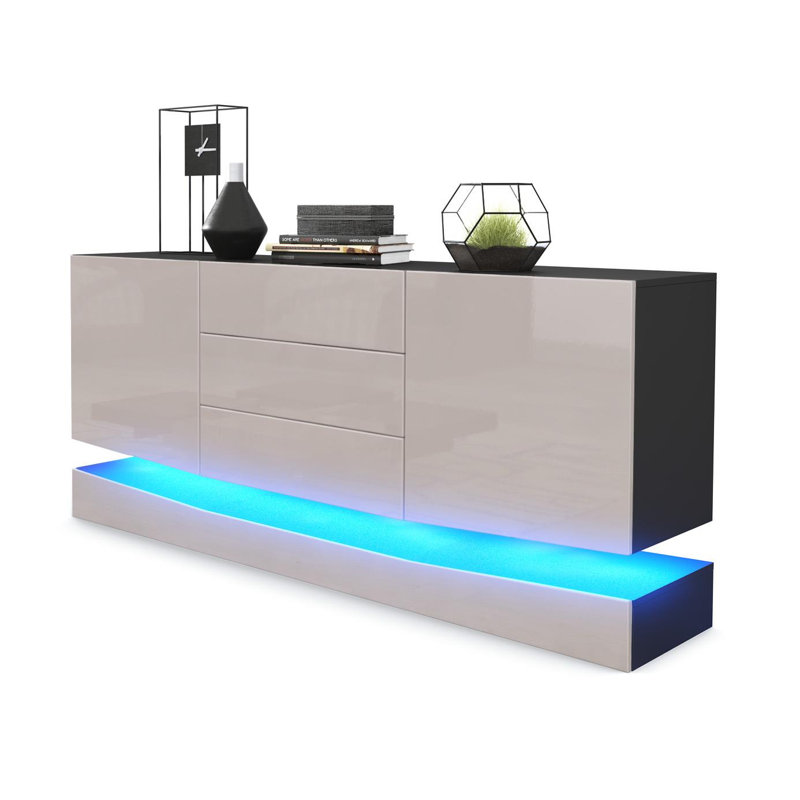 Mccool 178cm Sideboard, Sand Grey
