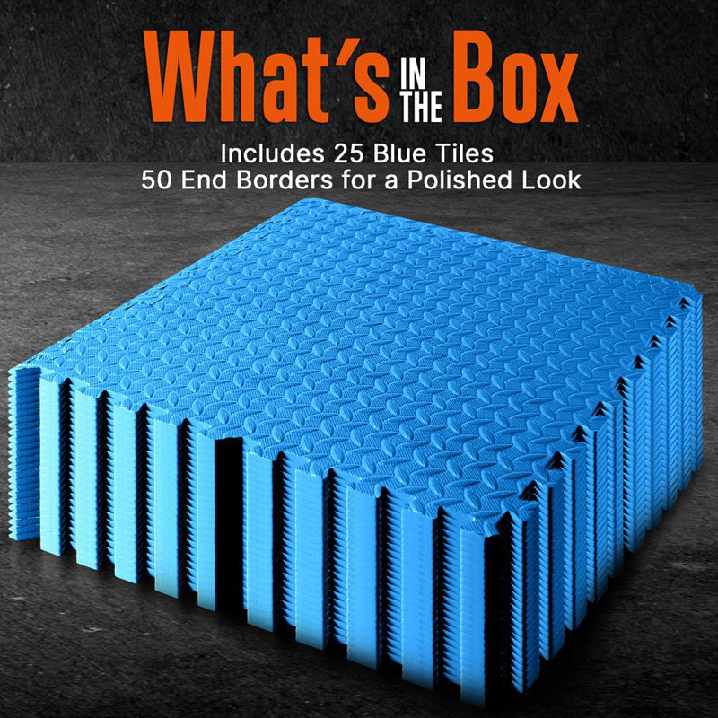24.61'' L x 12.99'' W x 0.47'' Vinyl Mat