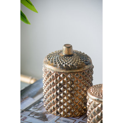Scented Jar Candle with Glass Holder