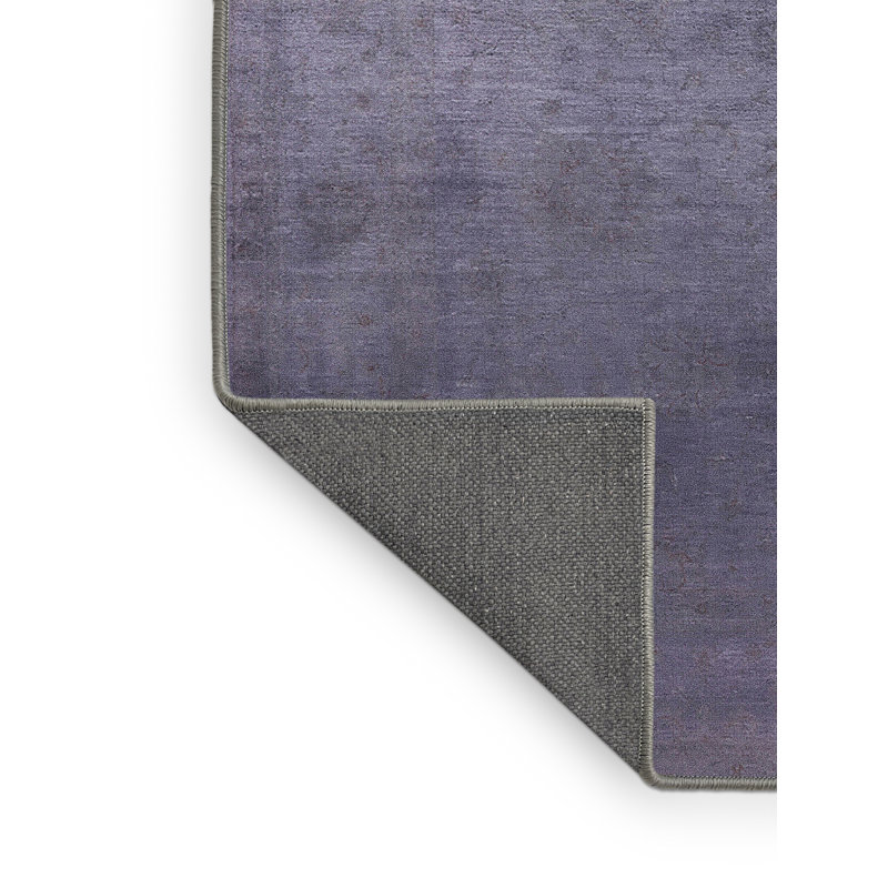 Tapis gris Hugley, Rectangle de 6 pi x 9 pi