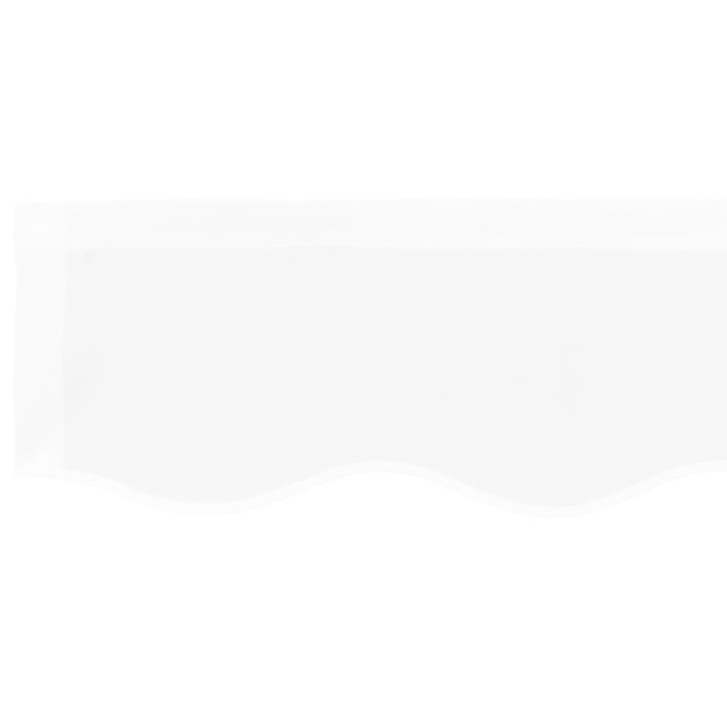 VidaXL 20cm D Retractable Patio Awning, 480 cm W x 20 cm D, White