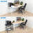 Mount-It! Printer Stand With Wheels, 3-Tier Large Printer Cart With Storage Shelves