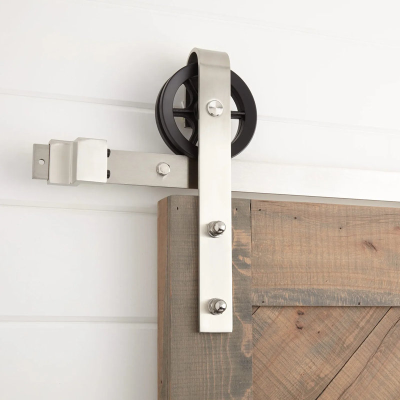 Signature Hardware Ando Single Bypass Barn Door Hardware Kit