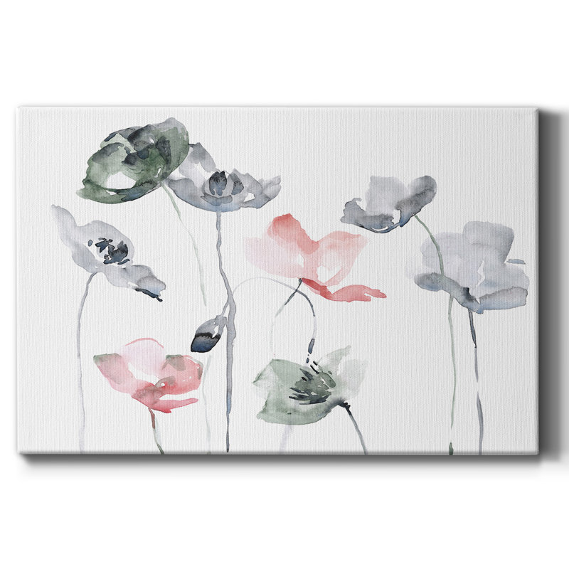 «Poppy Haze II», reproduction sur toile tendue, L 18 po x H 12 po