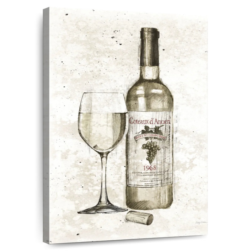 Yarlin Pencil Wine II, H 12 po x l 8 po