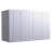 Elite 10 ft. W x 4 ft. D Galvanized Steel Portable Storage Shed
