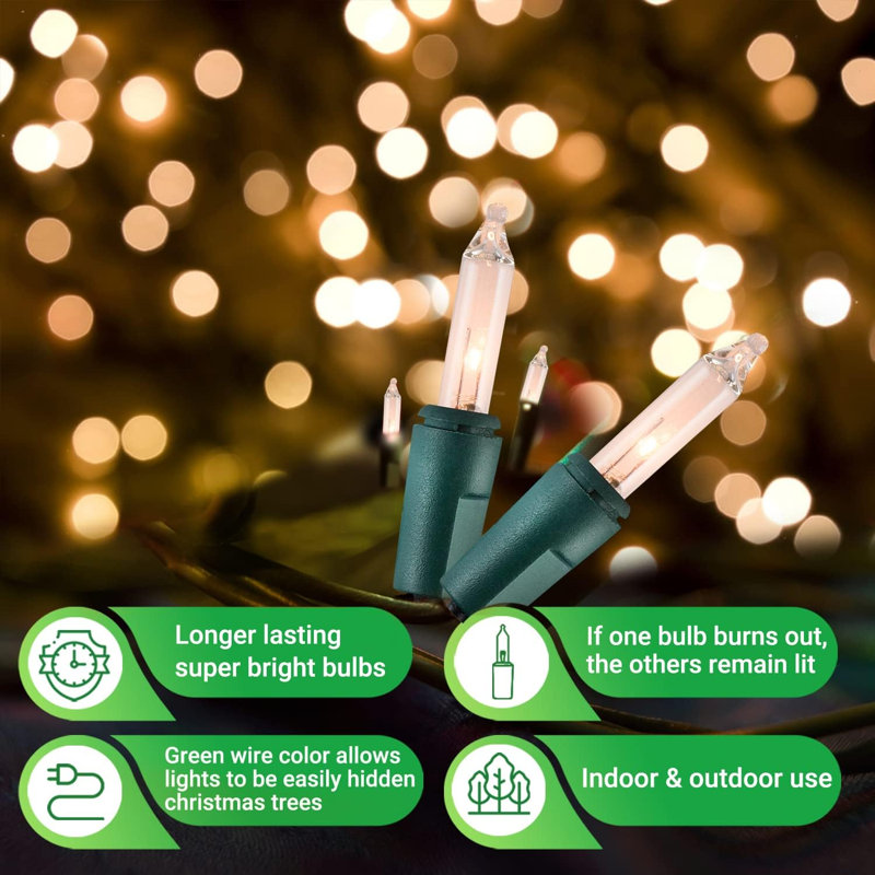 Guirlande lumineuse de Noël 300 lumières Tupkee